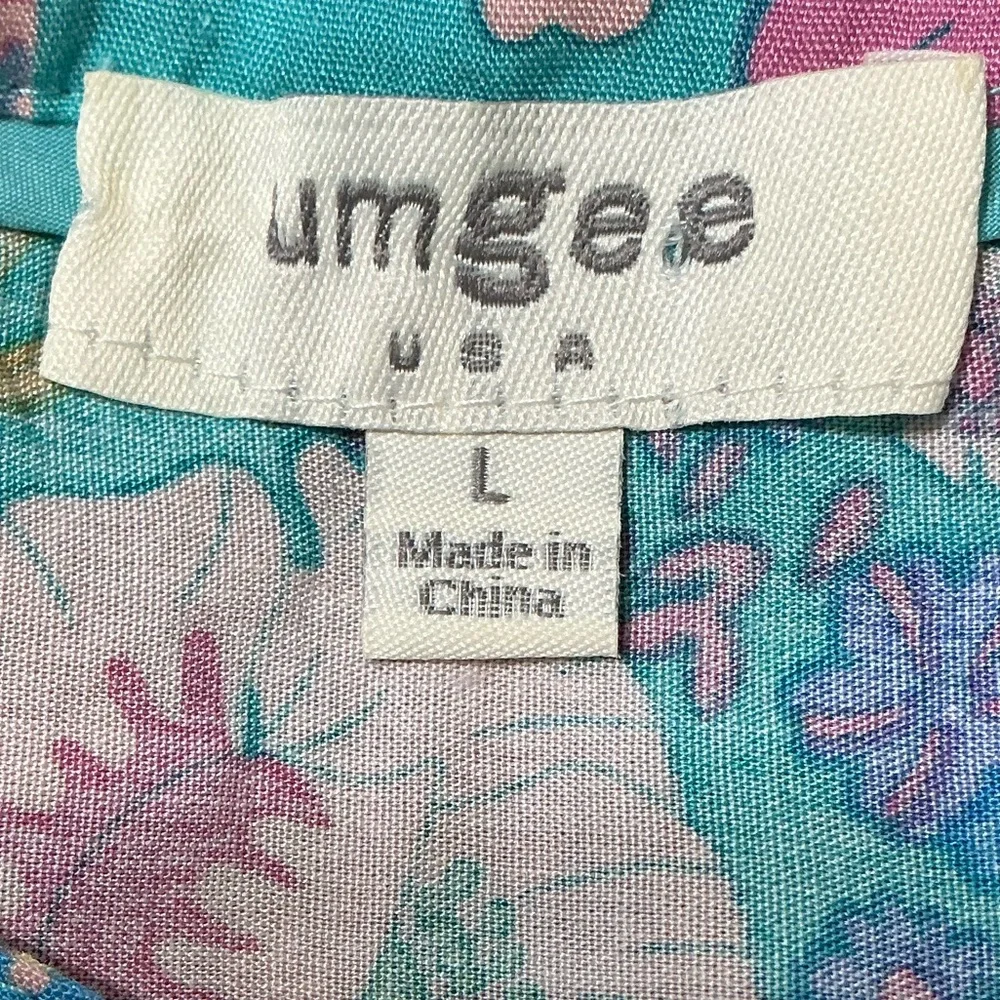 Umgee womans Hibiscus Lane boho midi dress size M - Picture 14 of 15